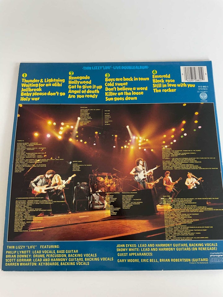 LP, Thin Lizzy, LIVE