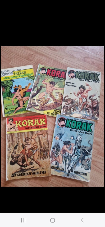 KORAK, Tegneserie