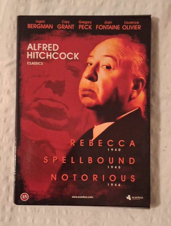 Rebecca, Notorious, Spellbound