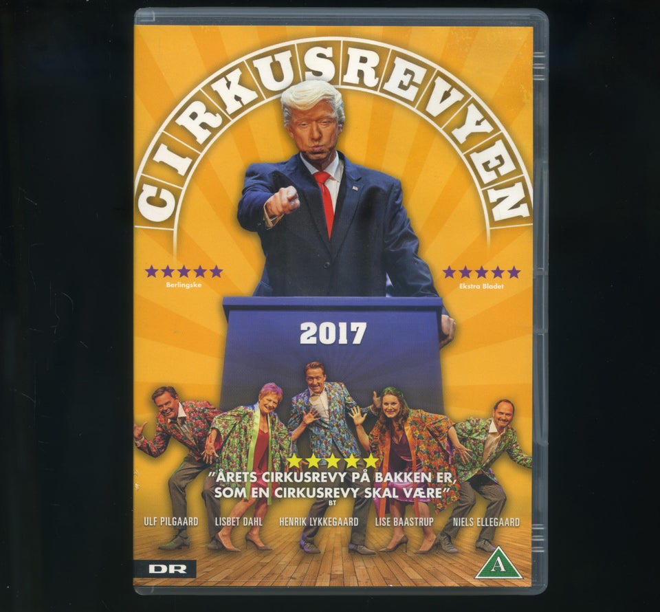 Cirkusrevyen 2017 (UDGÅET), DVD,