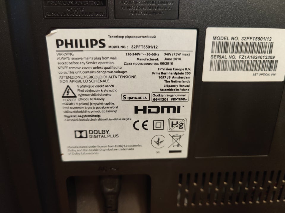 LED, Philips, 32PFT5501/12