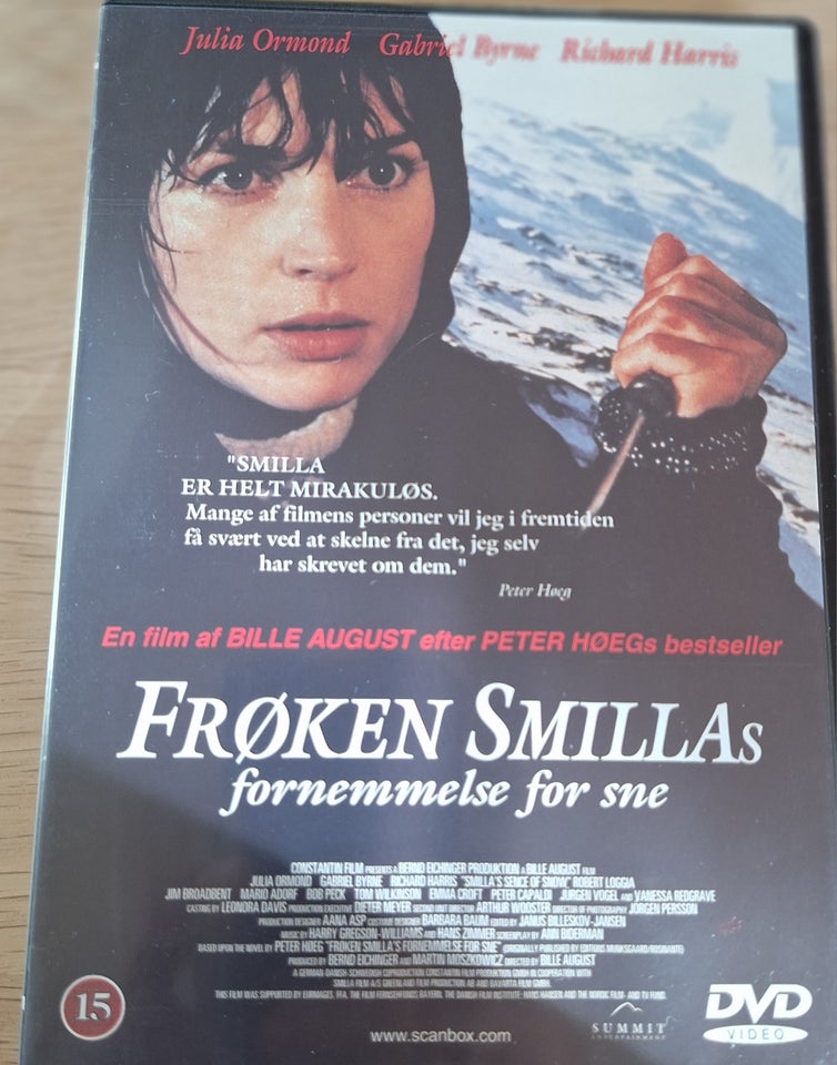 Smillas fornemmelse for sne DVD