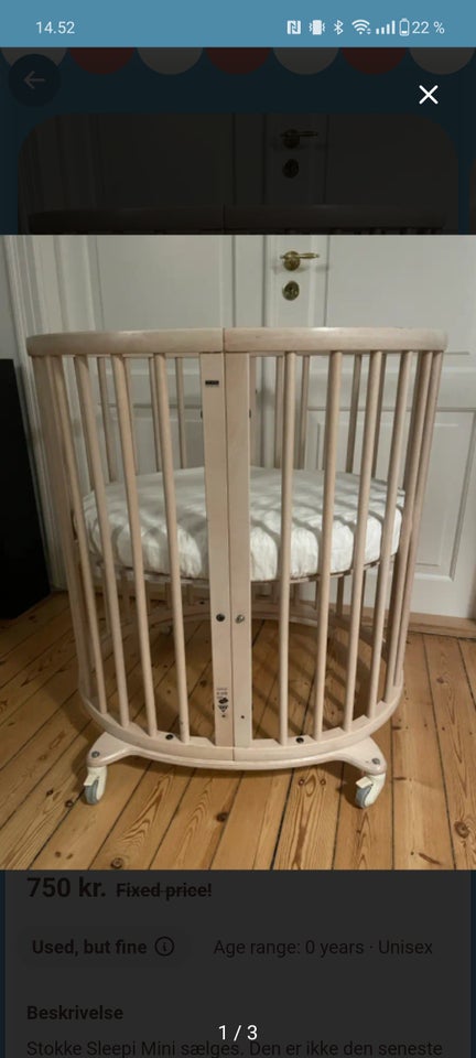 Babyseng Stokke Sleepi Mini