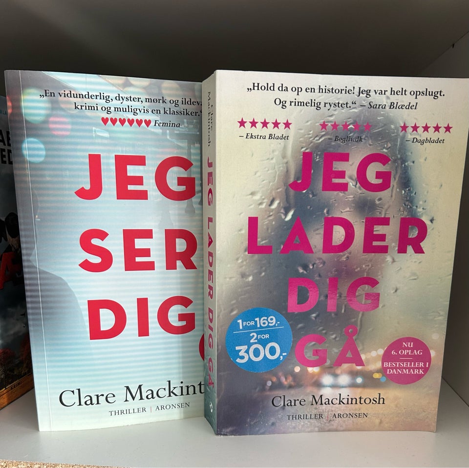 Jeg ser dig, Jeg lader dig gå, Clare