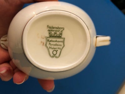 Porcelæn Sukkerskål og