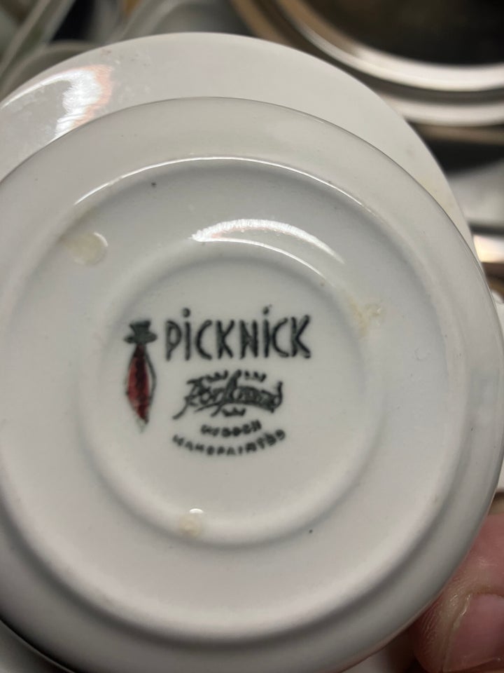 Porcelæn, Skåle, Picknick