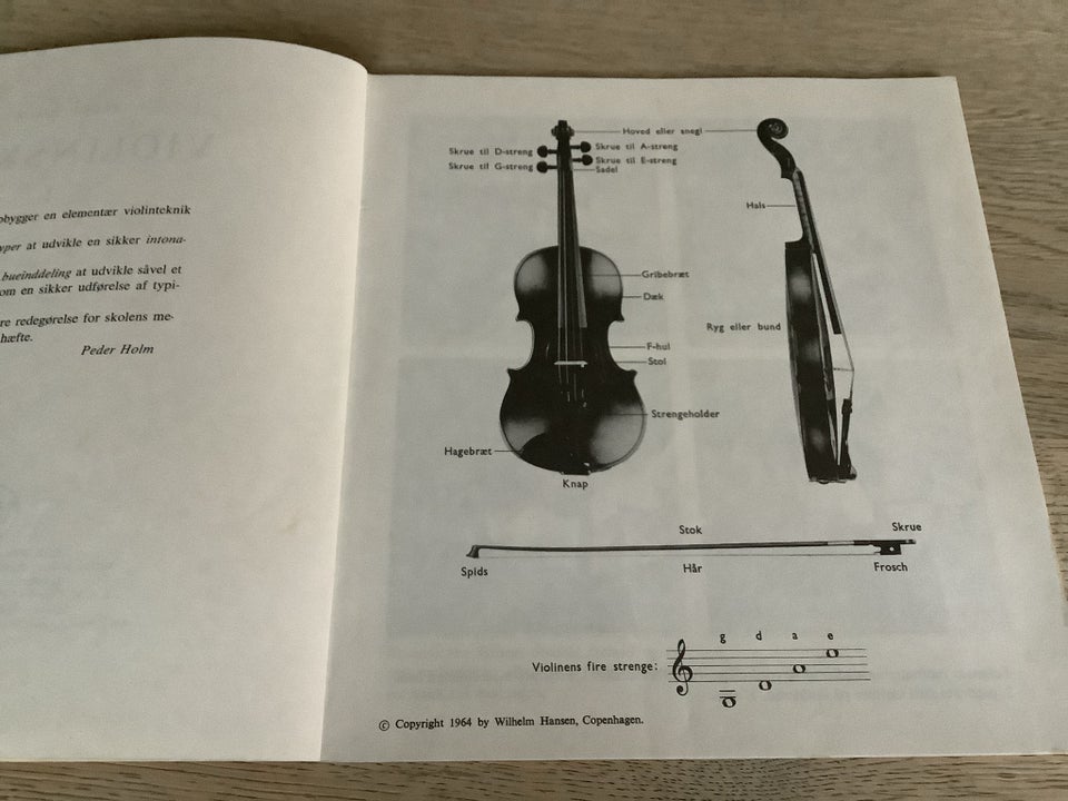 Violin, Violin l, Peder Holm