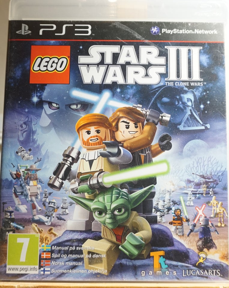 LEGO Star Wars 3 The Clone Wars, PS3