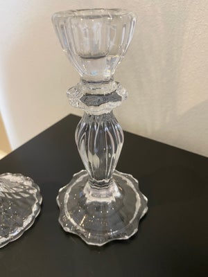 Glas lysestager Chic Antique