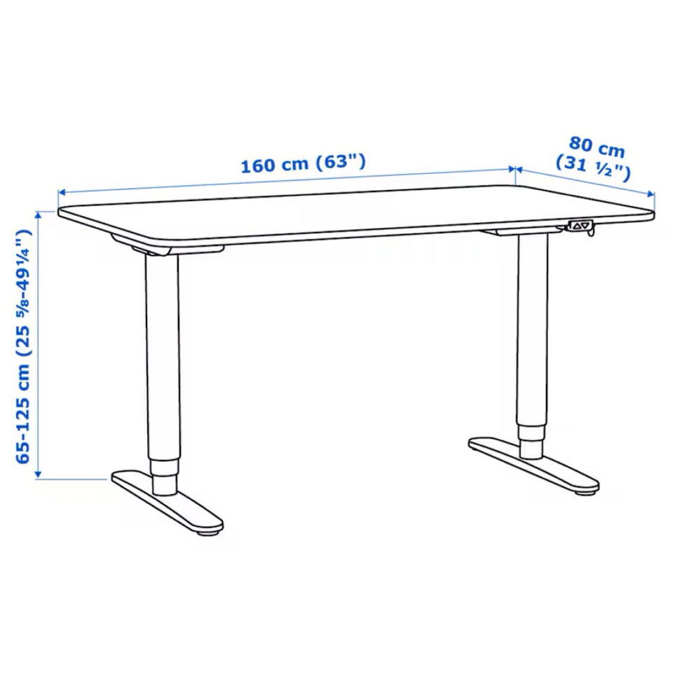 Skrive-/computerbord, Ikea