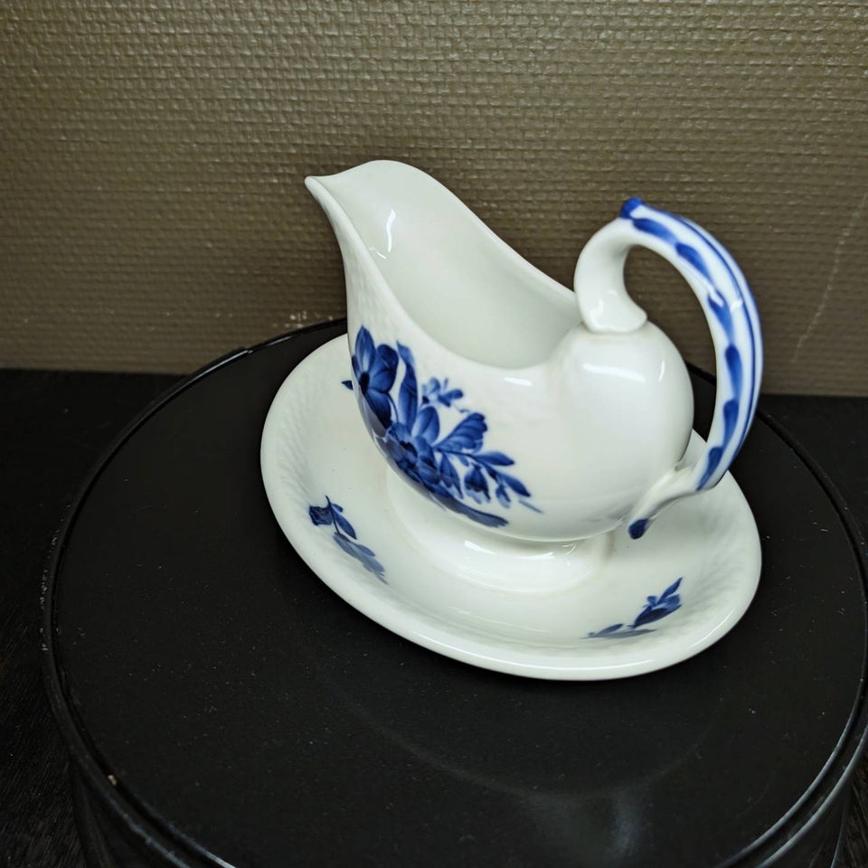 Porcelæn Sovsekande Blå blomst