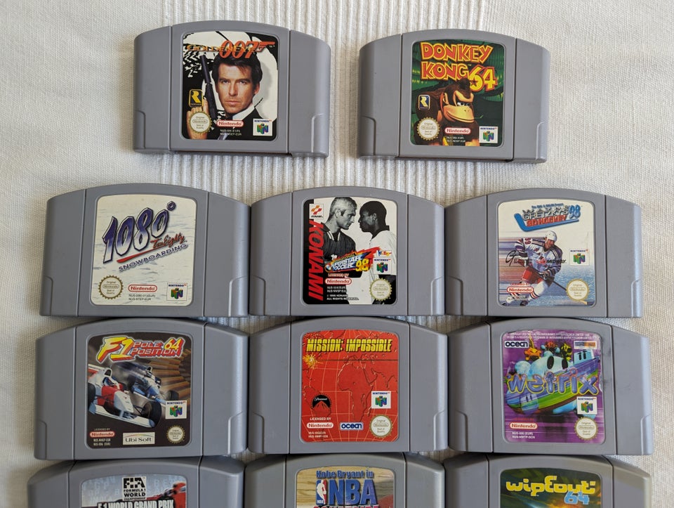 Nintendo 64 Spil fra 40kr N64