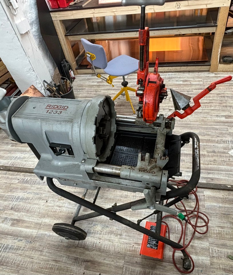 Ridgid 1233 Skæremaskine, Ridgid