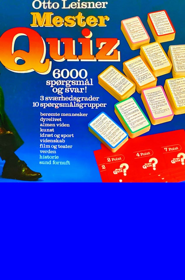 OTTO LEISNER MESTER QUIZ BRÆTSPIL