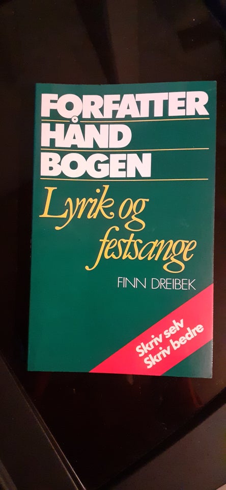 Lyrik og festsange, Finn Dreibek,