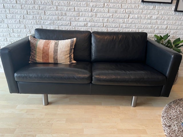 Sofa læder 2 pers