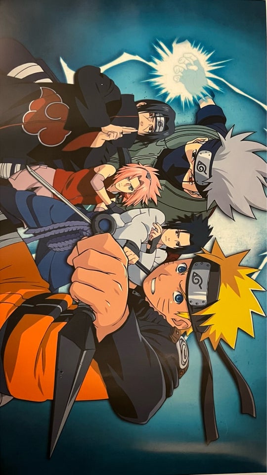 Plakater, Anime, motiv: Naruto og