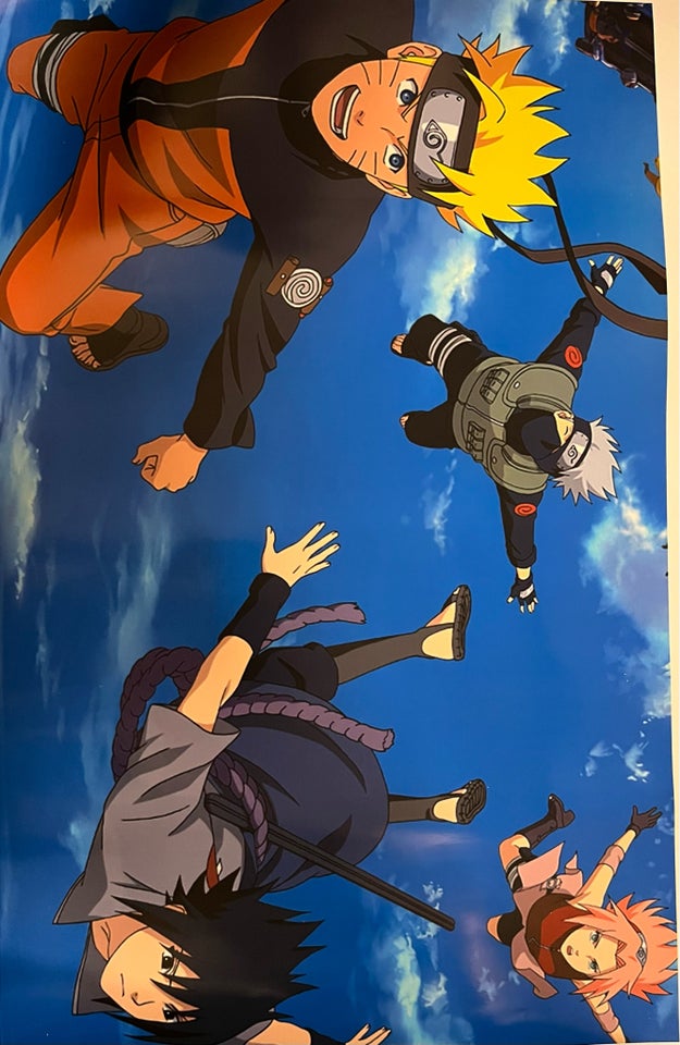 Plakater, Anime, motiv: Naruto og