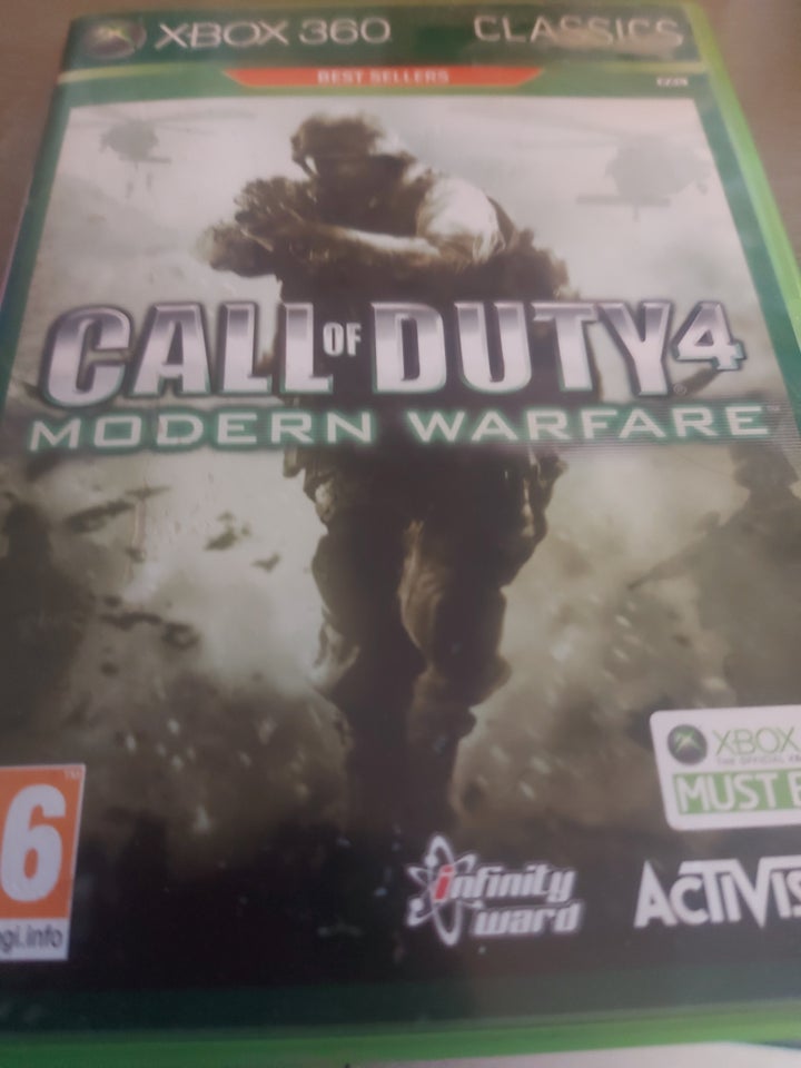 Call of Duty 4 modern warfare, Xbox