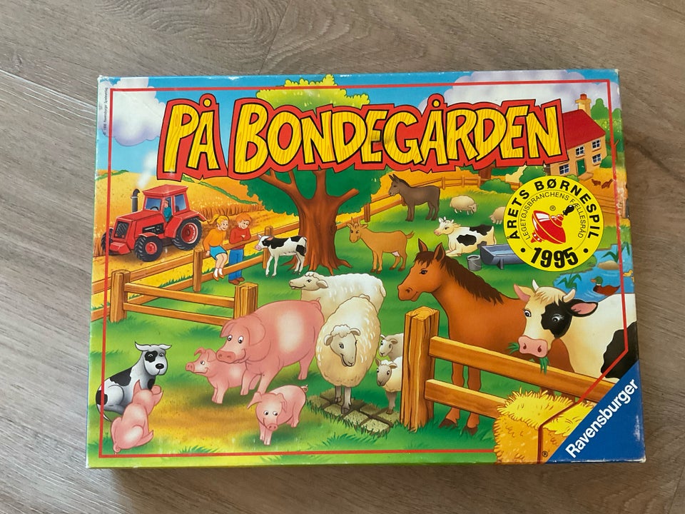 På bondegården brætspil