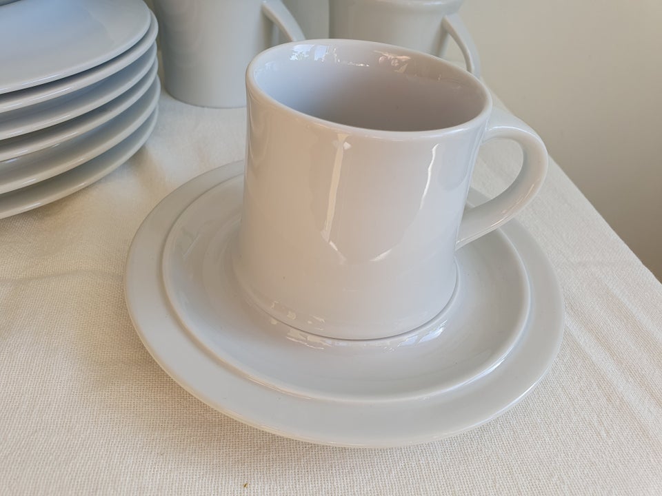 Porcelæn Kaffekrus 6 stk med