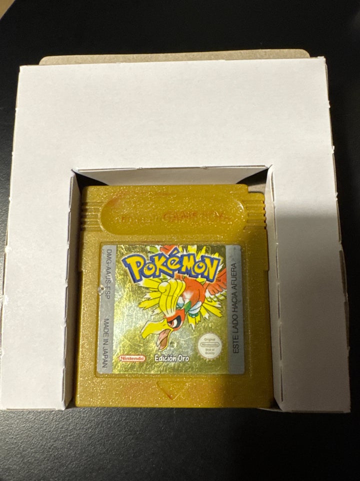 Pokemon gold spansk, Gameboy