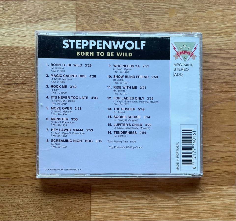 Steppenwolf: Born To Be Wild, rock