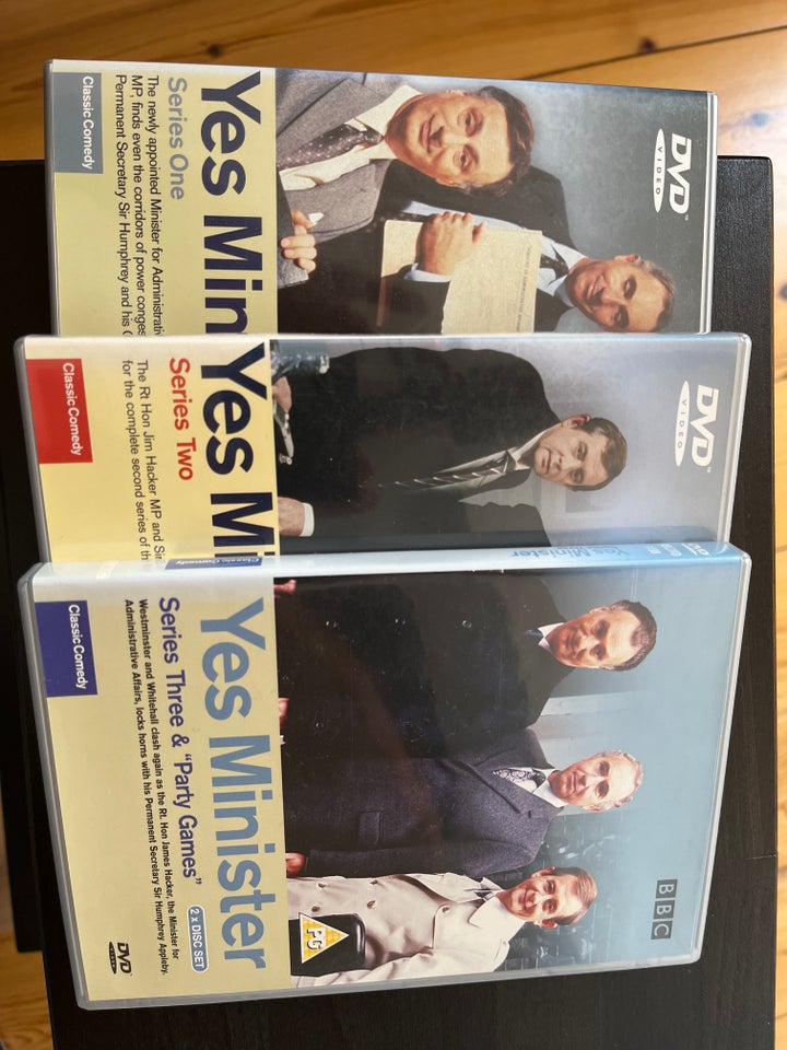 Yes minister 1-3, DVD, komedie