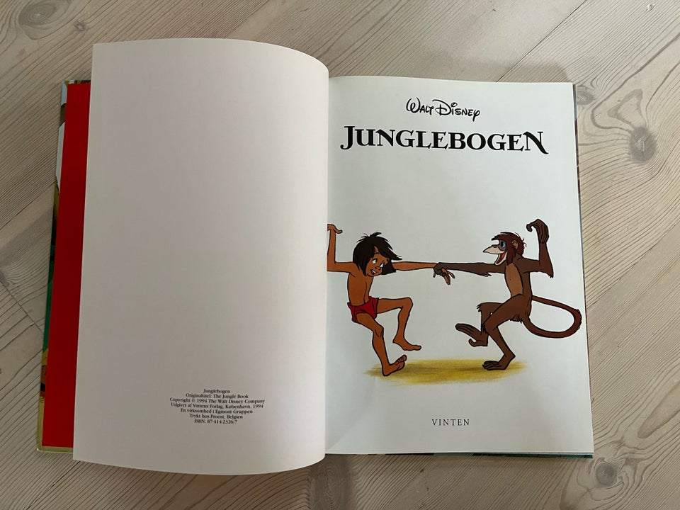 Junglebogen, Walt Disney (efter