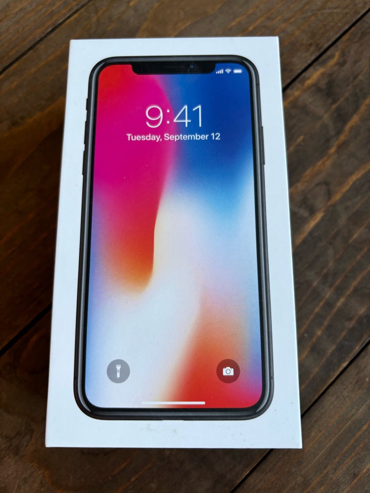 iPhone X 256 GB sort