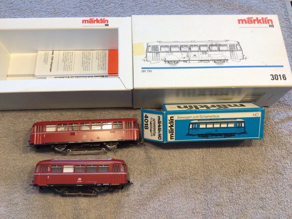 Modeltog, Märklin Skinnebus og