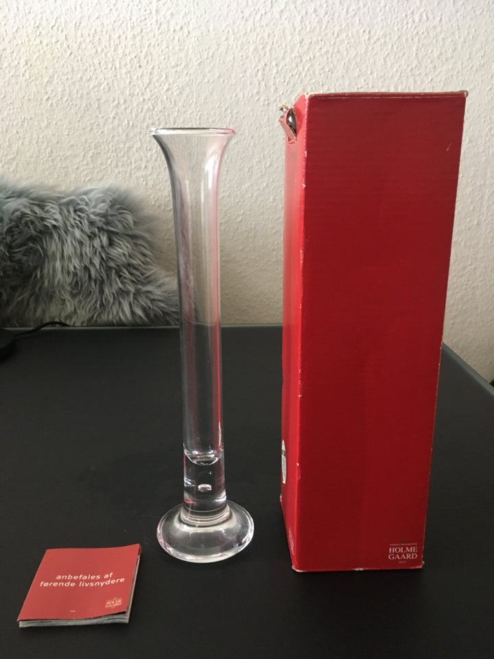 Vase Holmegaard vase enkelt