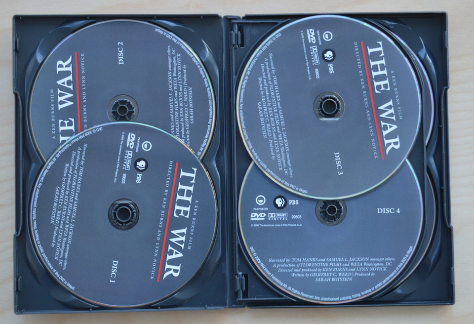 The WAR, DVD, dokumentar