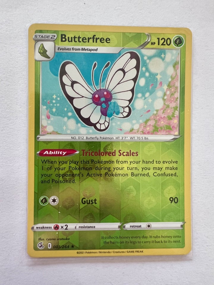 Samlekort, Butterfree