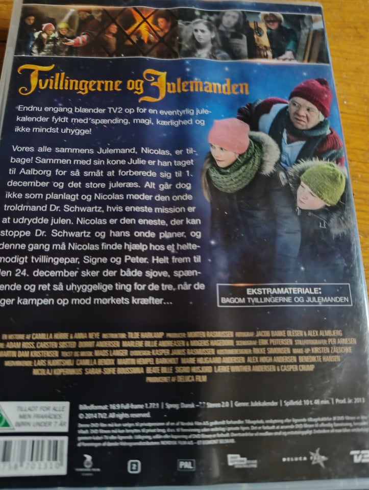 Tvillingerne og jlemanden, DVD,