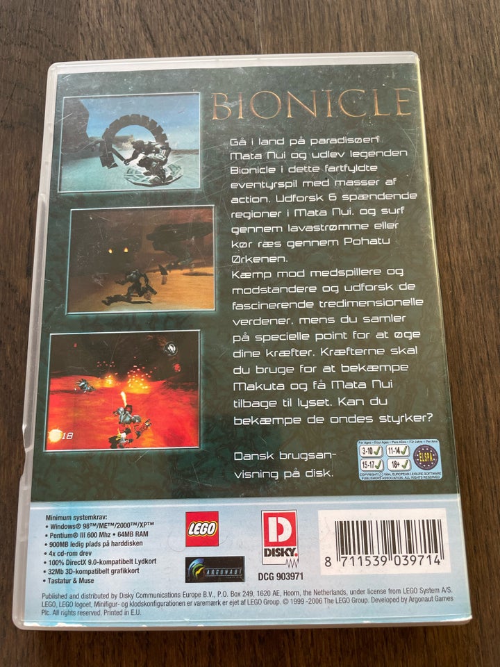 LEGO BIONICLE, til pc, anden genre