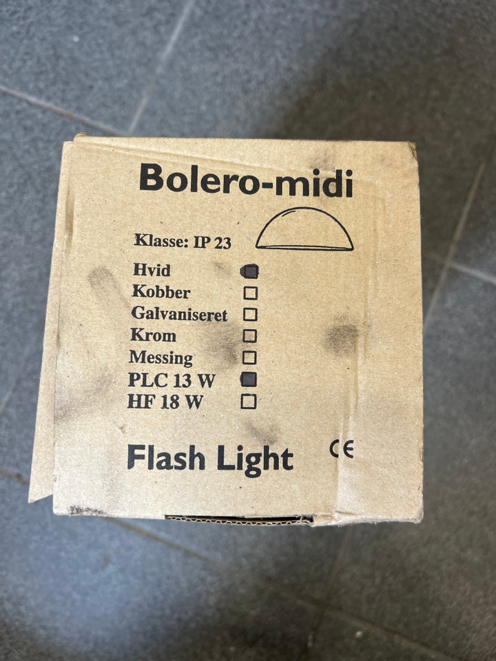 Væglampe, Flash Light Bolero-midi