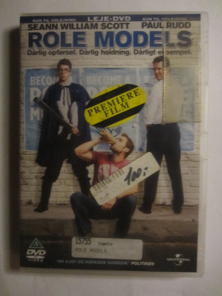 Role Models, DVD, komedie