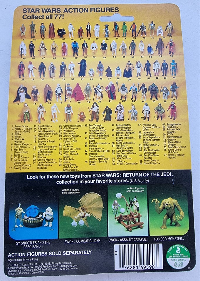 Legetøj Vintage Kenner Star Wars