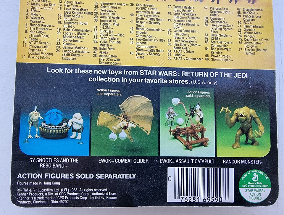 Legetøj Vintage Kenner Star Wars