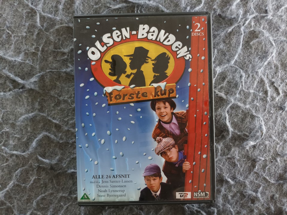 Olsen Banden's første kup, DVD,