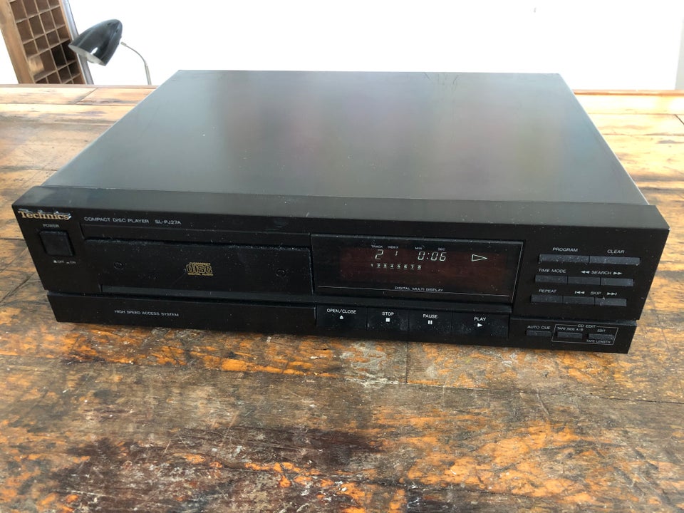 CD afspiller, Technics, SL-PJ27A