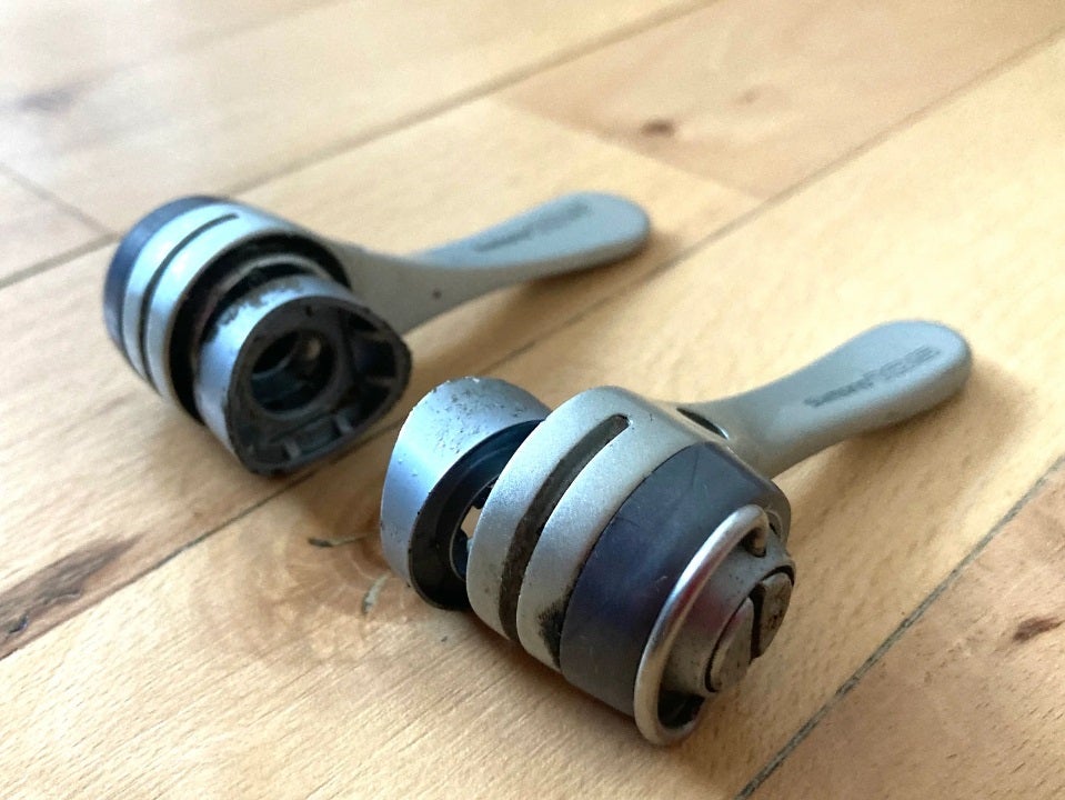 Gear, Shimano 105 skifter skrårør