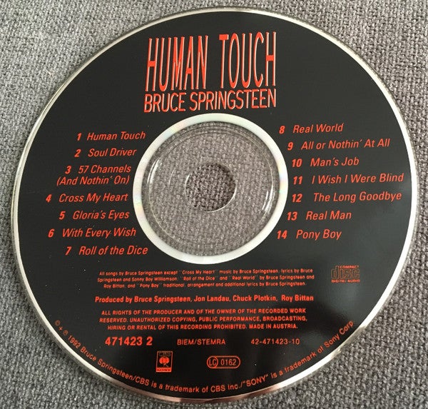 Bruce Springsteen: Human Touch,