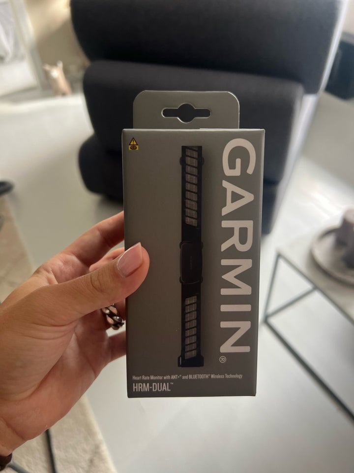 Pulsbælte, Garmin HRM- DUAL ALDRIG