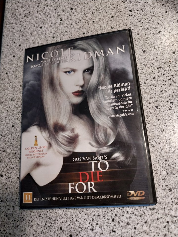 To die for, DVD, action