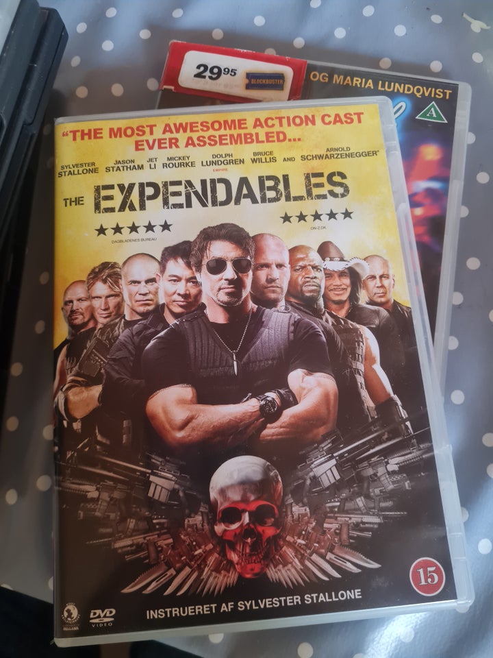 The expendables , DVD, andet