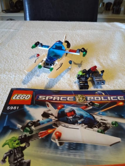 Lego Space Police Fire numre