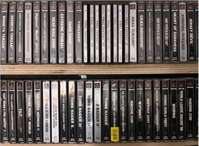 Del 1 Playstation 1 samling, PS