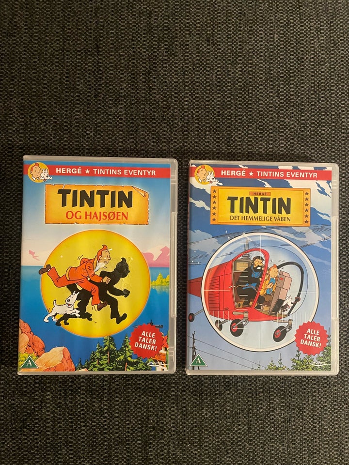 Tintin DVD action